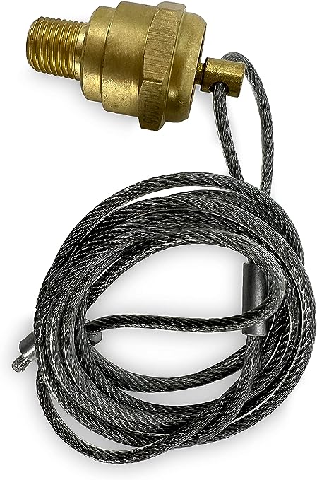 TORQUE AIR TANK DRAIN VALVE WITH 60" CABLE TR12105